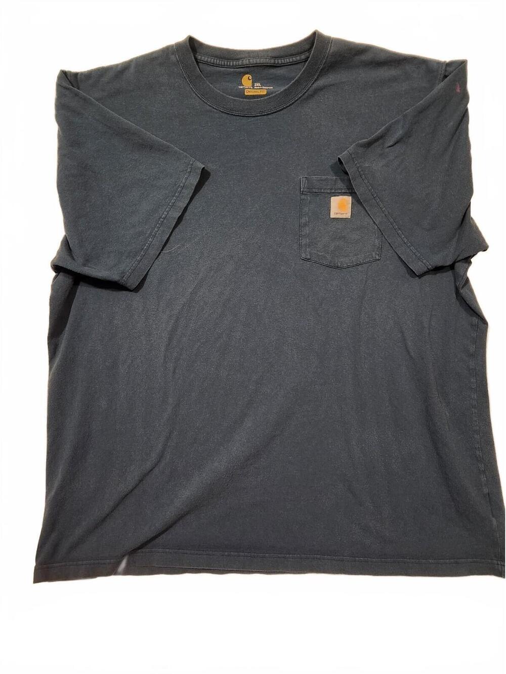 Slate Blue Carhartt Original Fit Mens Tshirt. Size 2XL. Super soft